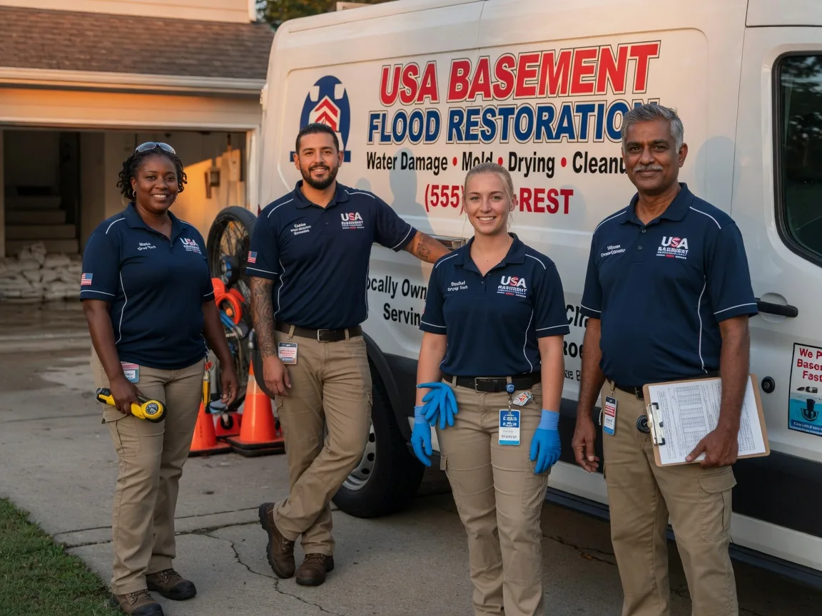 Basement Flood Cleanup company in Lamoure, ND